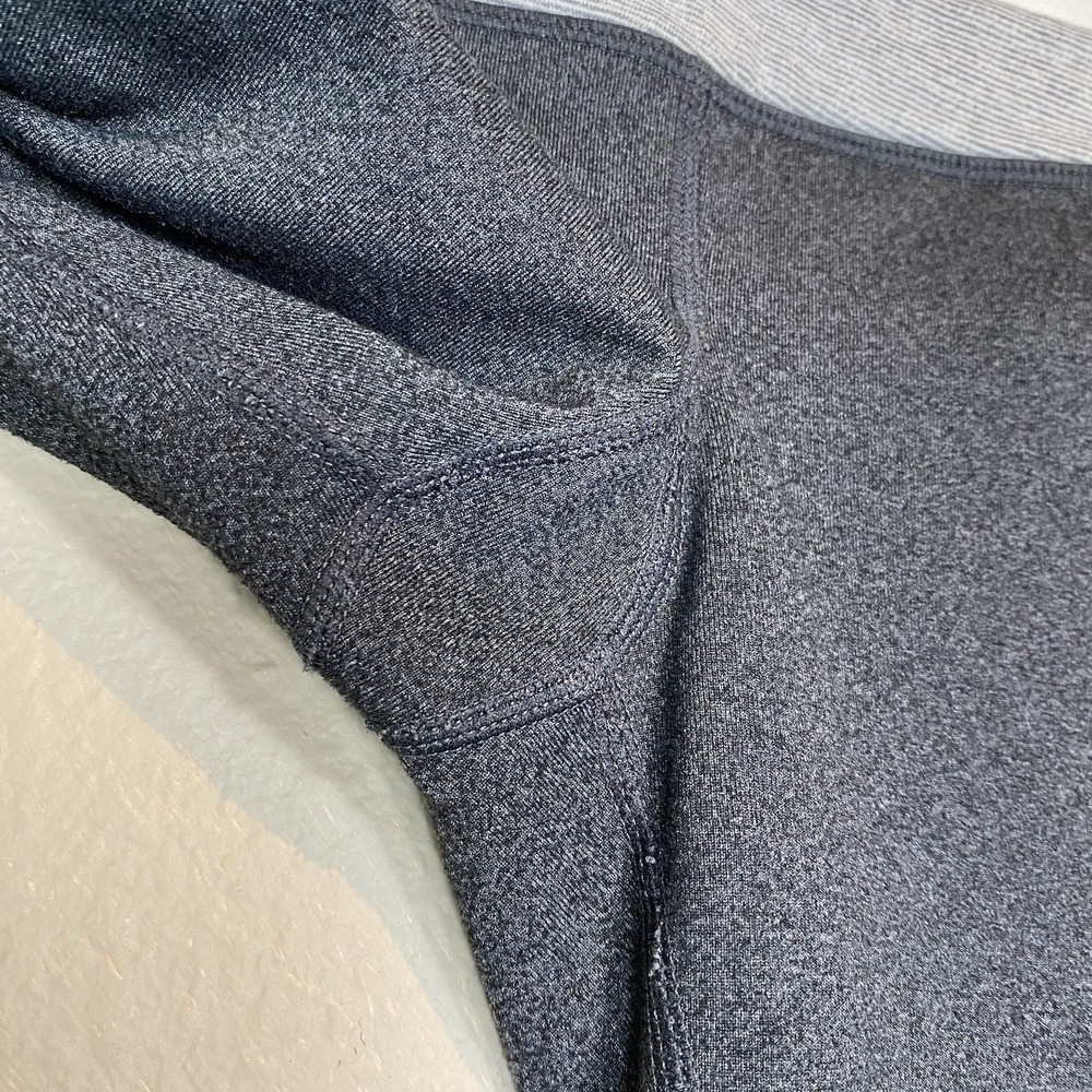 Lululemon 3/4 Leggings Crop Bundle Size 4 Soul Cycle Skull V Waist Black Gray - Picture 16 of 16